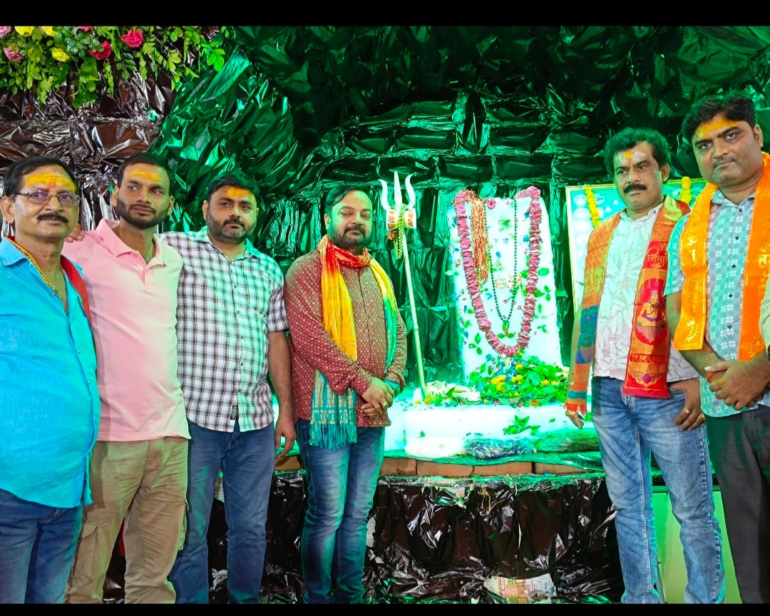 पारस गार्डन में बाबा अमरनाथ जी के कृत्रिम बर्फ शिवलिंग की स्थापना व विशाल भंडारा सम्पन्न
