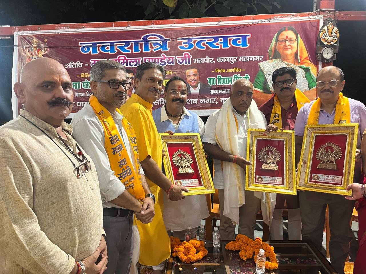 नवरात्रि उपासना से मिलती है मां की विशेष कृपा- महेश त्रिवेदी-रामेष्ट धाम में नवरात्रि उत्सव का भव्य आयोजन
