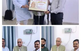 जौनपुर में पत्रकार एकता की नई पहल: राष्ट्रीय पत्रकार सुरक्षा आयोग के राष्ट्रीय उपाध्यक्ष ने सांसद बाबू सिंह कुशवाहा से की शिष्टाचार भेंट