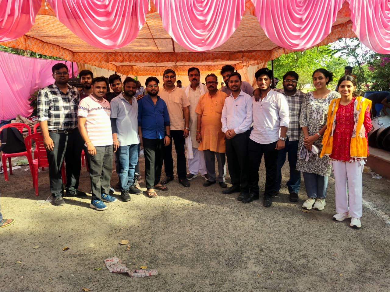 डॉ. शकुंतला मिश्रा राष्ट्रीय पुनर्वास विश्वविद्यालय में श्रीराम-हनुमान मिलन उत्सव पर भव्य भंडारे का आयोजन