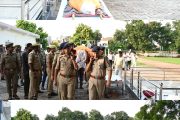 थाना धाता पर नियुक्त मुख्य आरक्षी स्वर्गीय रामप्रवेश का सड़क दुर्घटना में दुःखद निधन हो गया। उनके पार्थिव शरीर को पुलिस लाइन फतेहपुर लाया गया