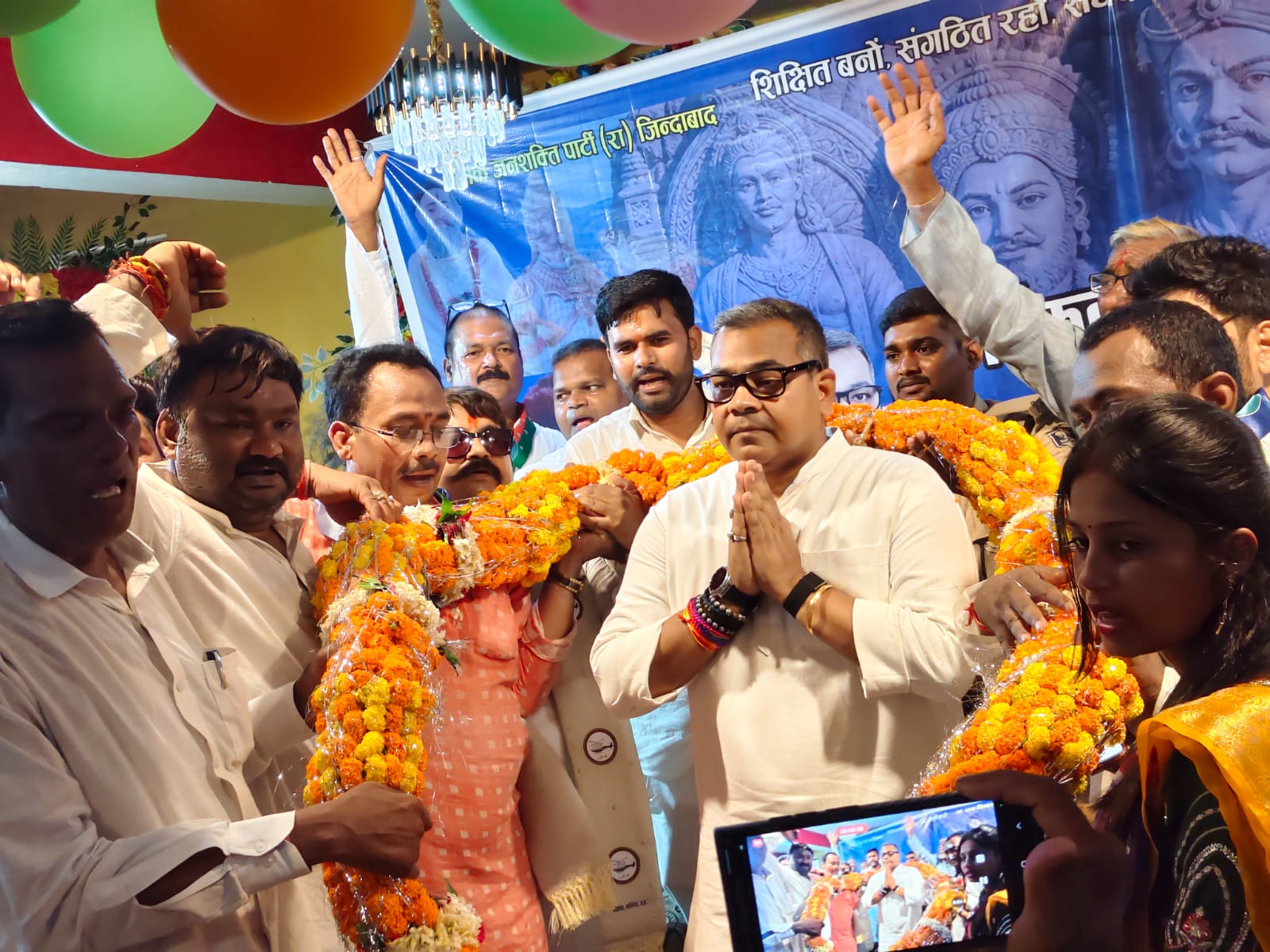 बलिया में दलित चौपाल का आयोजन